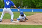 Baseball vs CGA  Wheaton College Baseball vs Coast Guard Academy during game two of the NEWMAC semi-finals playoffs. - (Photo by Keith Nordstrom) : Wheaton, baseball, NEWMAC